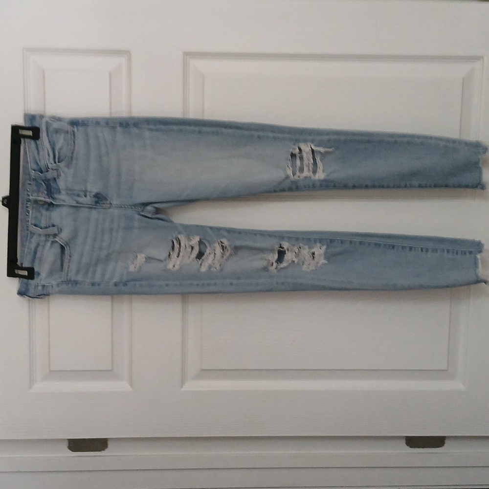 American Eagle Outfitters Women's Light Blue Jegging Jeans